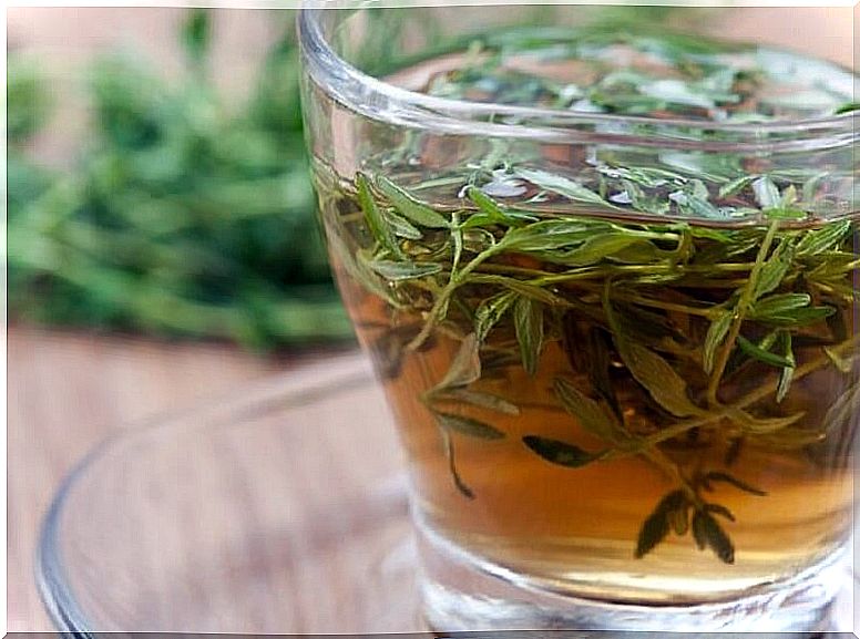 Thyme infusion for worms