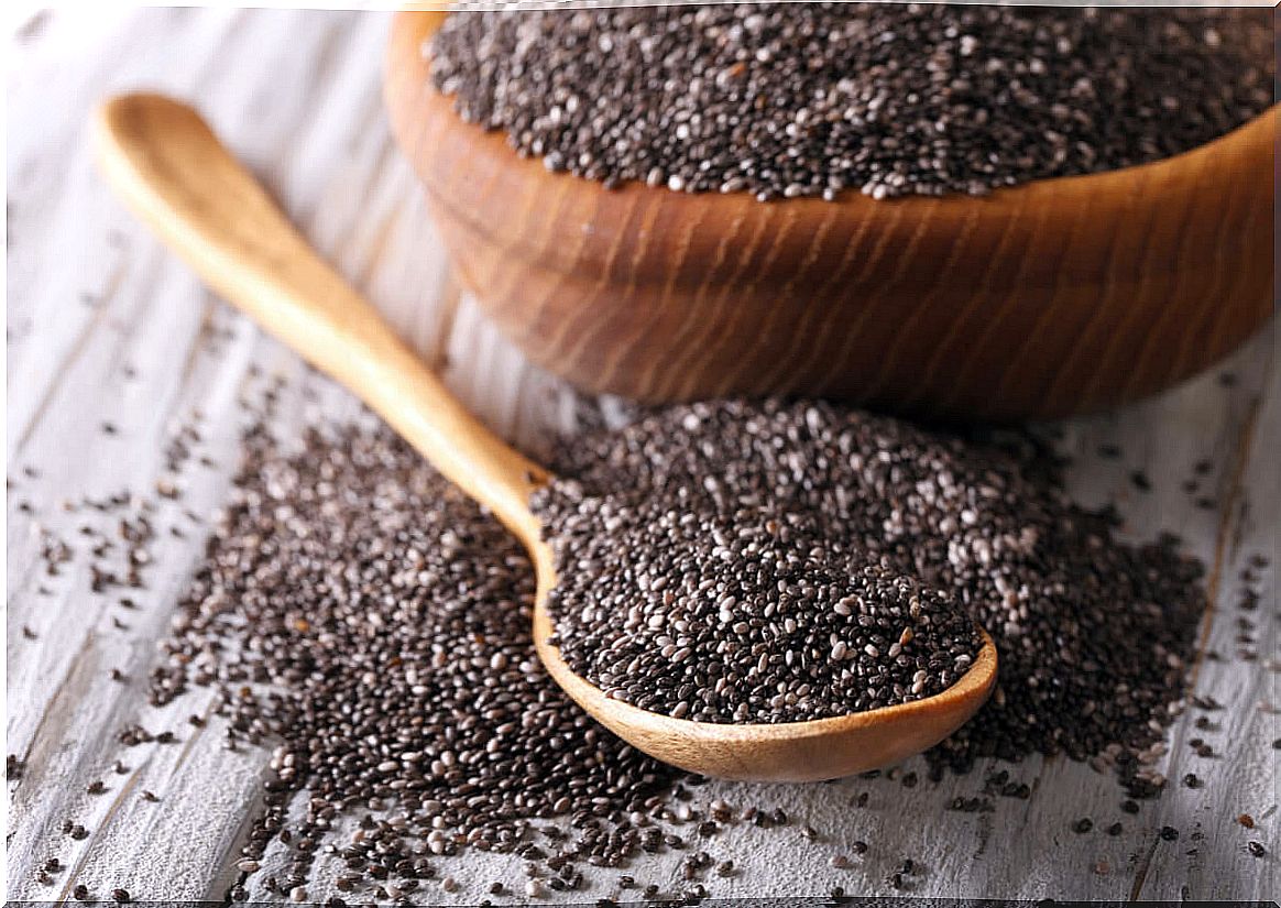 Chia seeds.