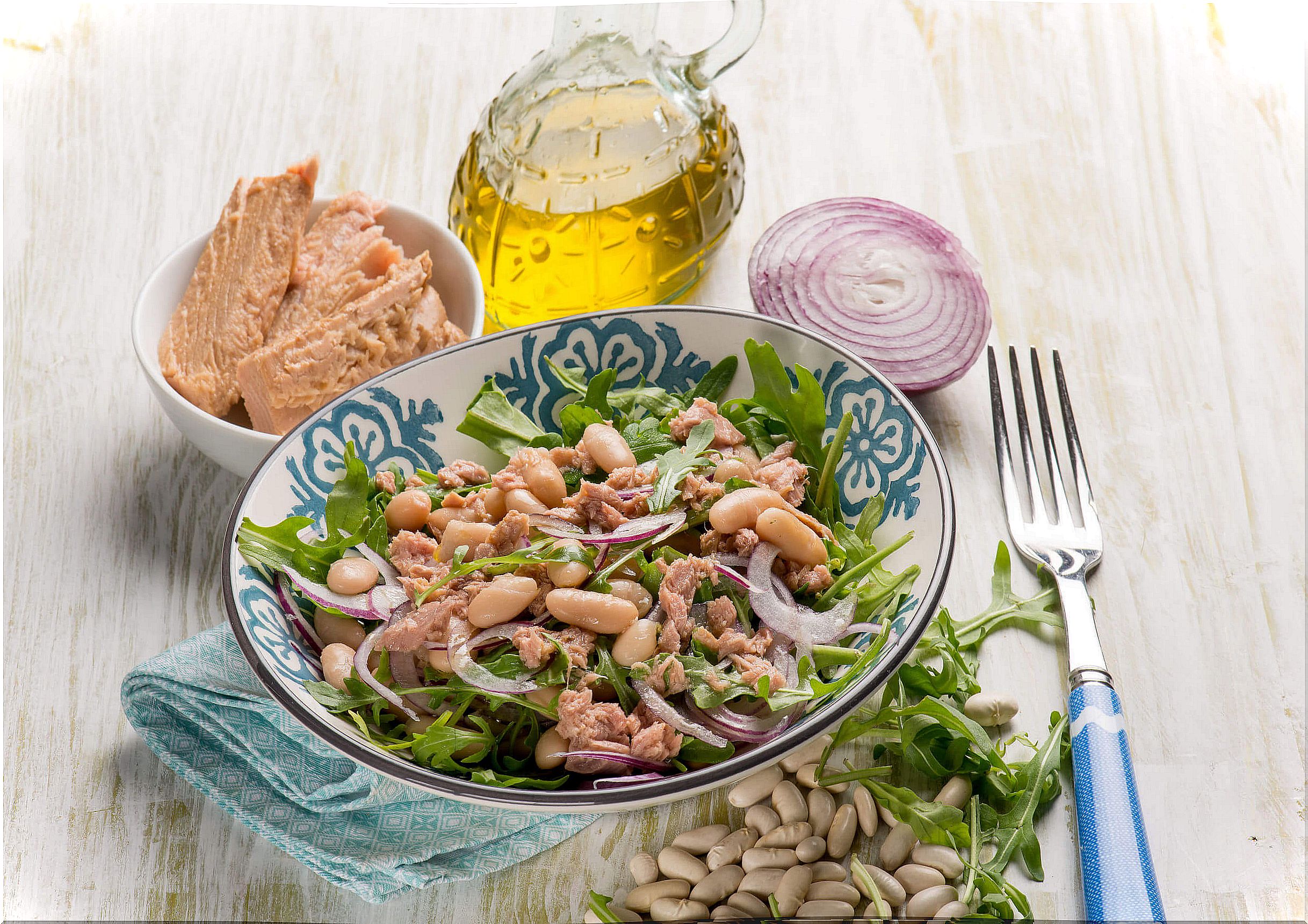 Tuna salad is a good source of vitamin b12.