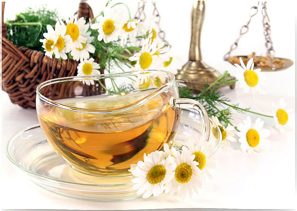 Chamomile to tone