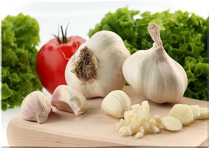 Garlic fights parasites