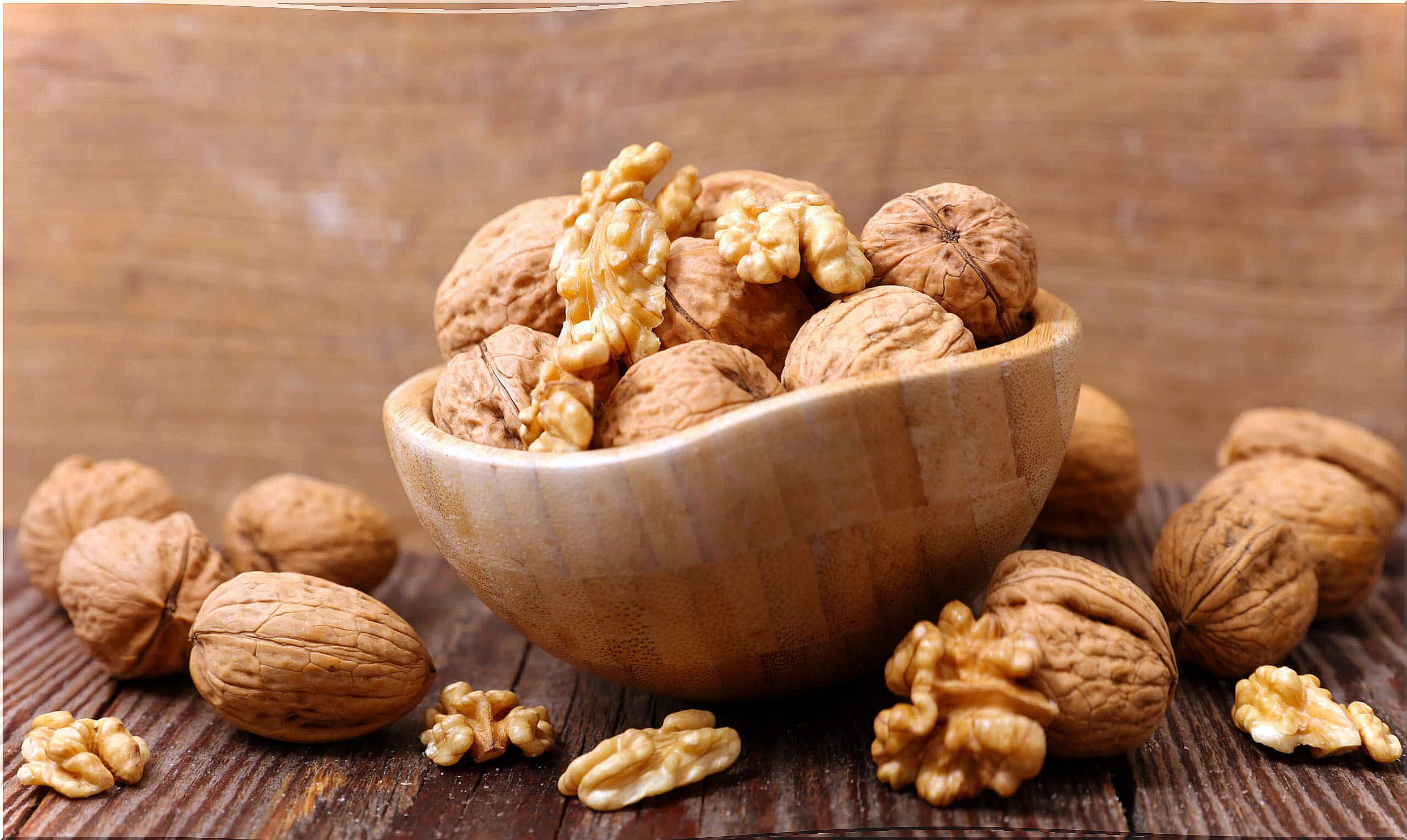 Walnuts are excellent plant sources of omega 3 fatty acids.