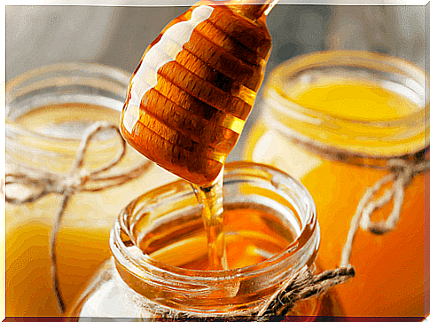 Jars of honey